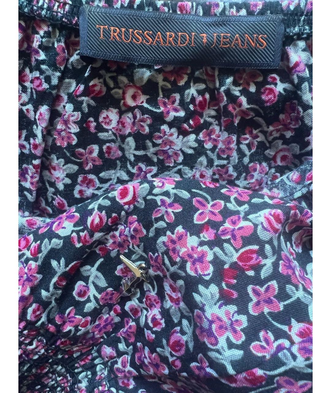 TRUSSARDI JEANS Фиолетовая блузы, фото 3