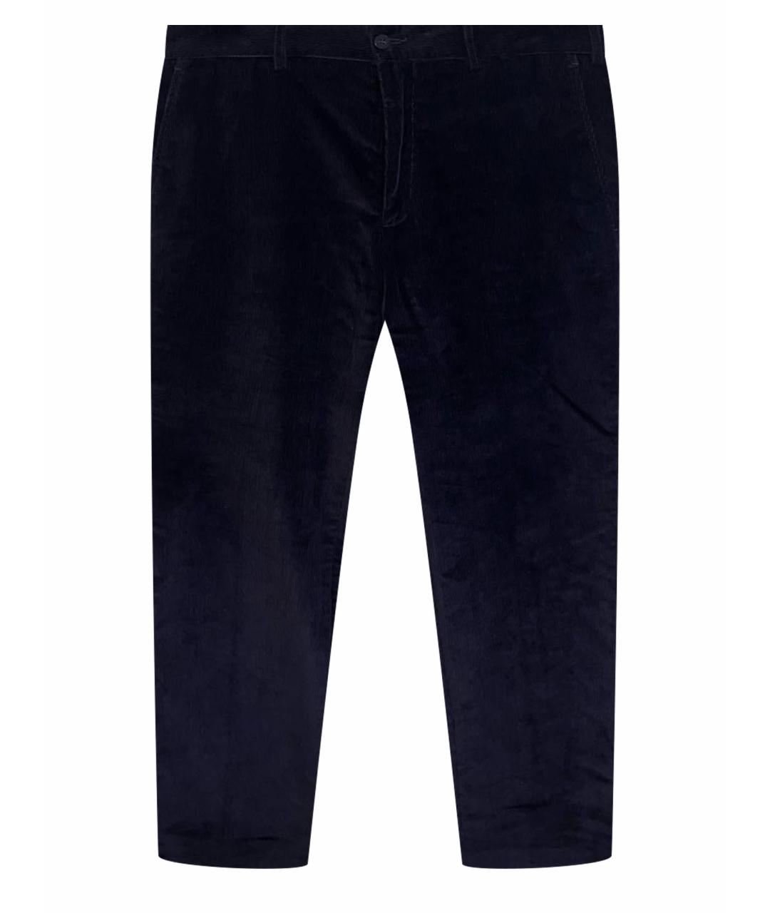 PAUL & SHARK Темно-синие классические брюки, фото 1