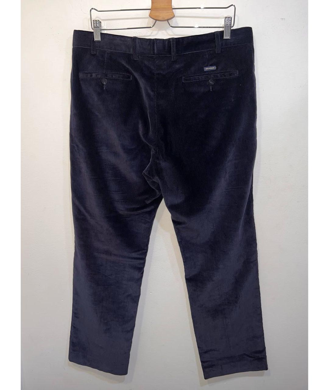PAUL & SHARK Темно-синие классические брюки, фото 3