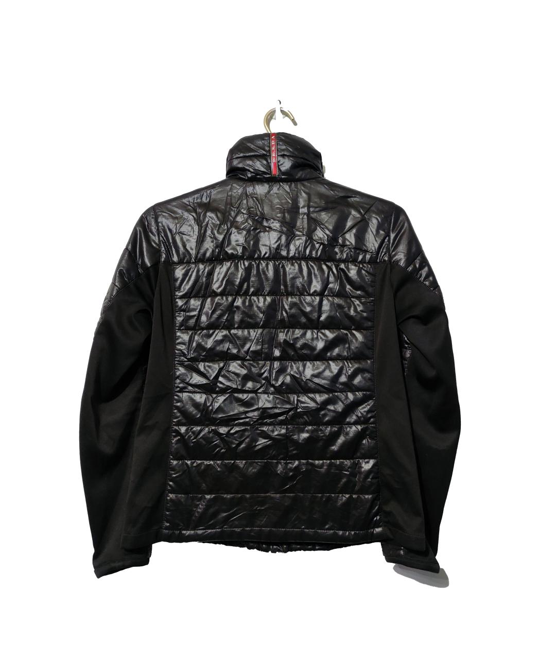 PRADA VINTAGE Черная полиамидовая куртка, фото 2