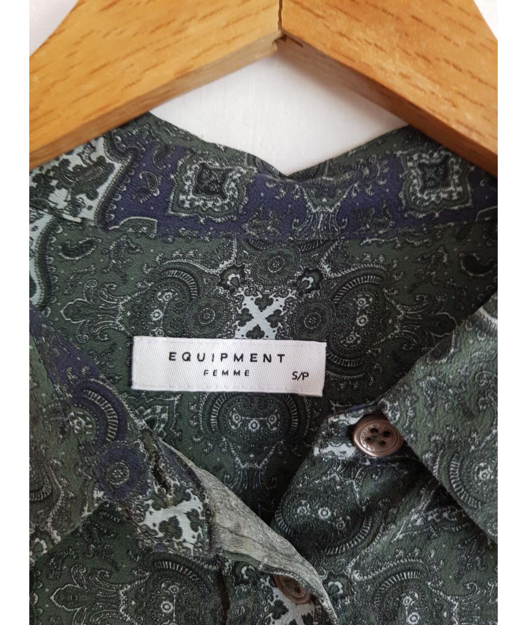 EQUIPMENT Мульти шелковая блузы, фото 3