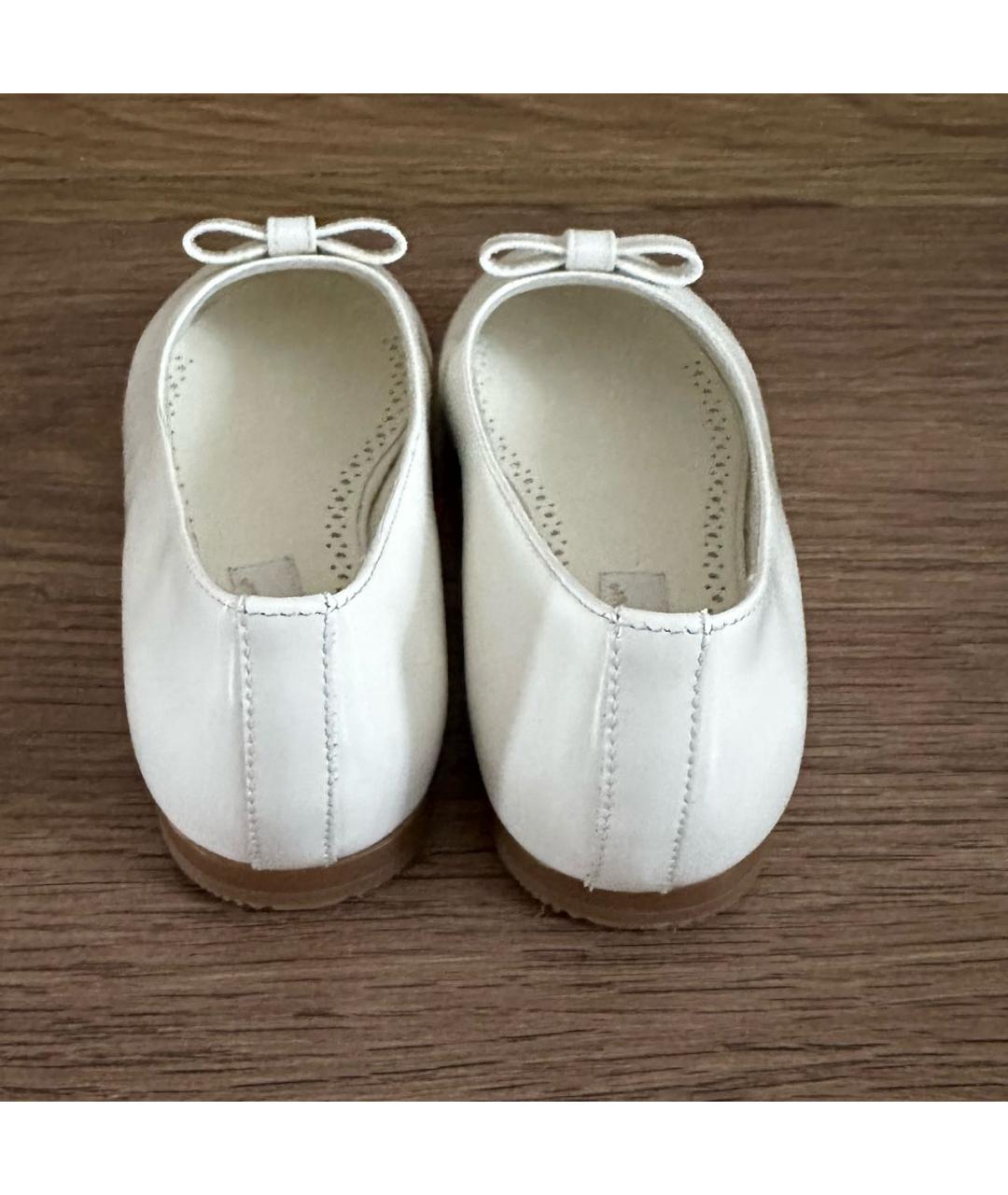DOLCE & GABBANA KIDS Белые туфли из лакированной кожи, фото 4
