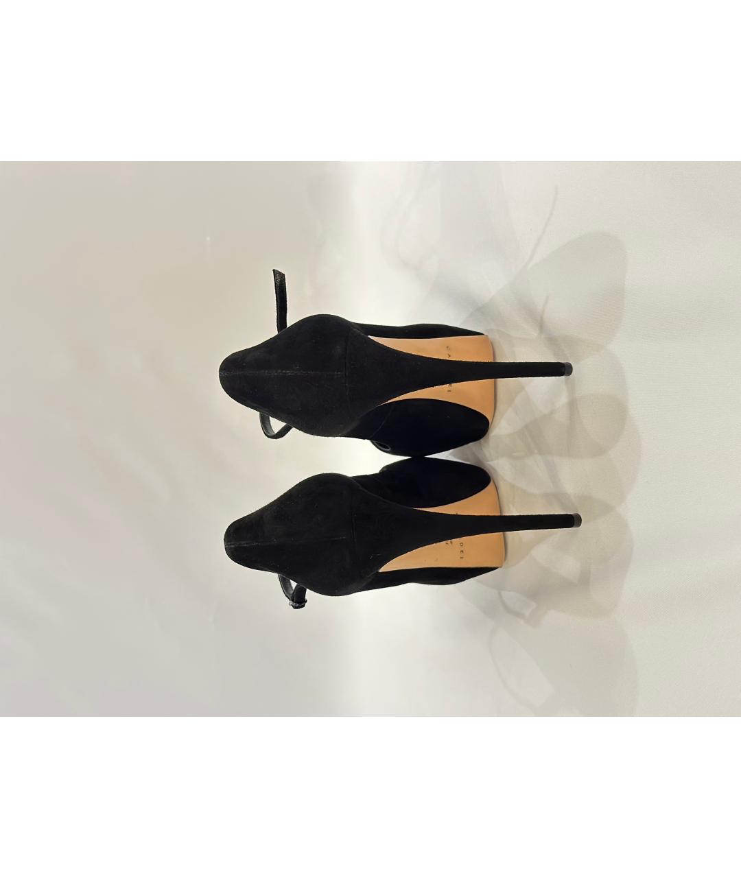 CASADEI Черные замшевые туфли, фото 4