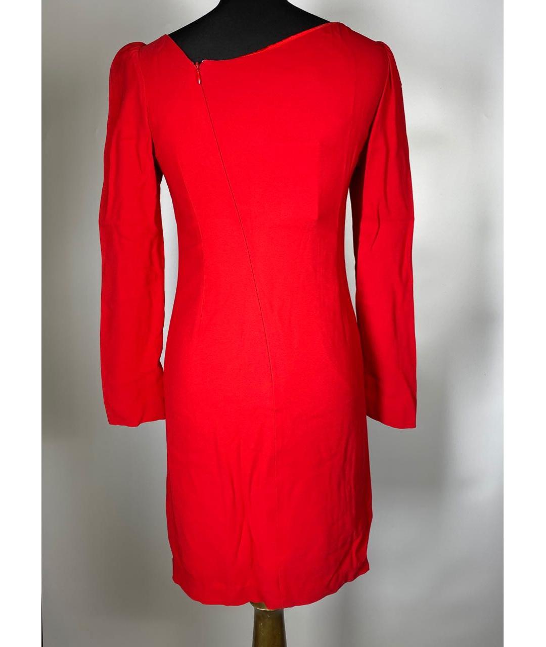 VALENTINO Красное коктейльное платье, фото 2