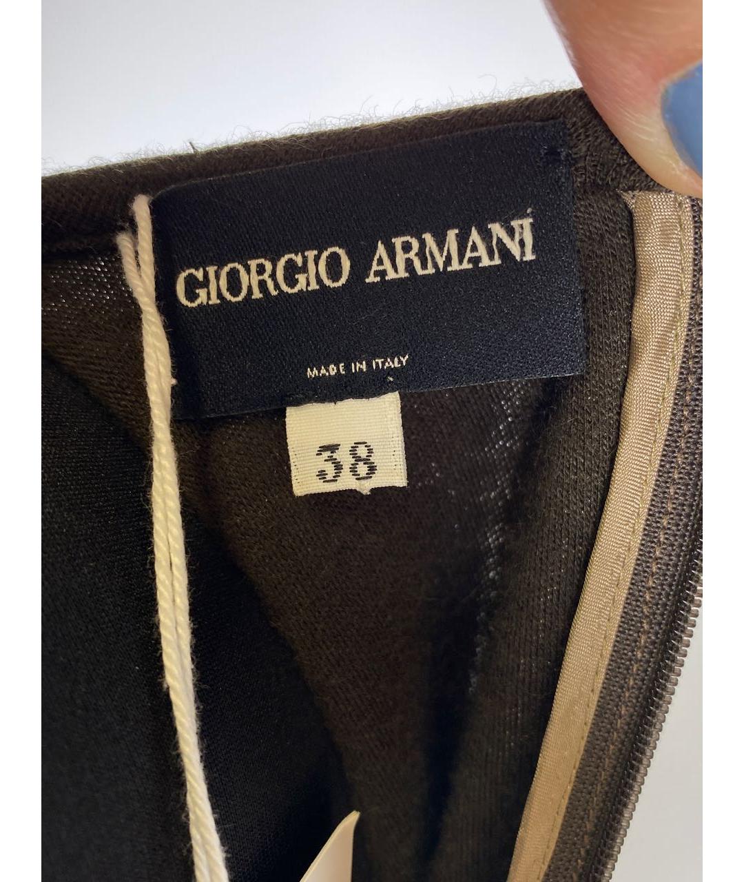 GIORGIO ARMANI Серое повседневное платье, фото 3