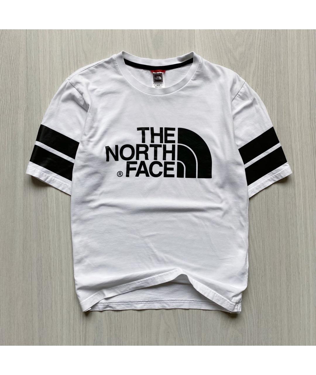 THE NORTH FACE Белая хлопковая футболка, фото 3