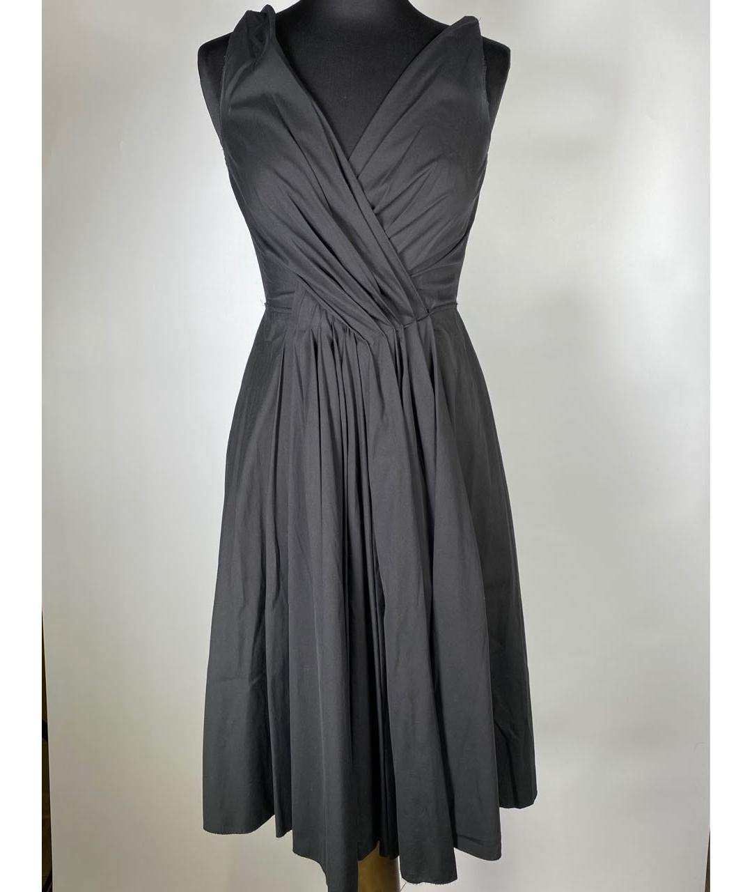 PRADA Черное коктейльное платье, фото 6