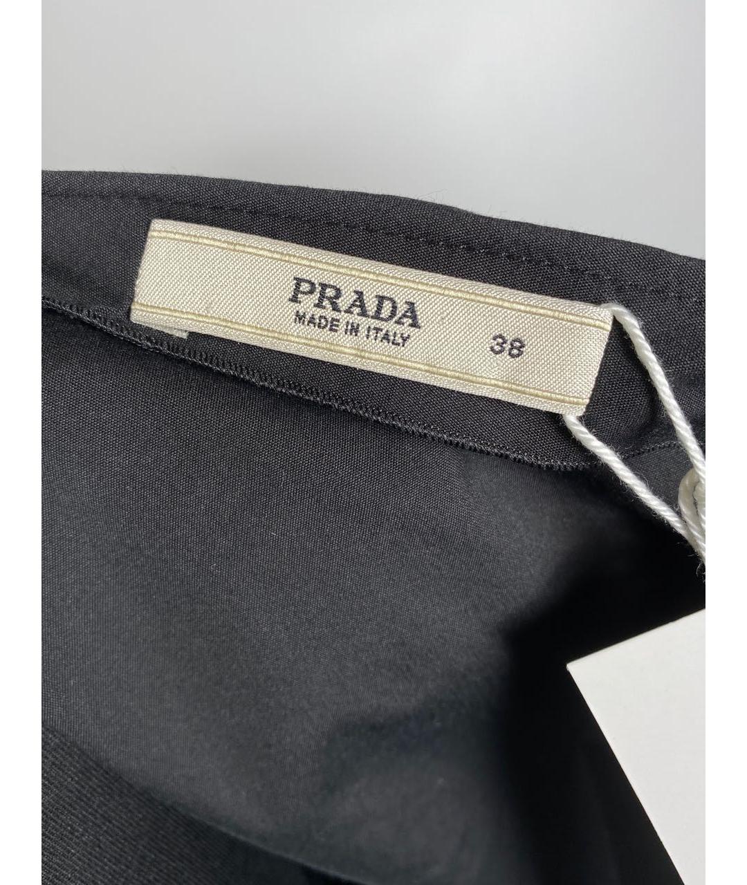 PRADA Черное коктейльное платье, фото 3