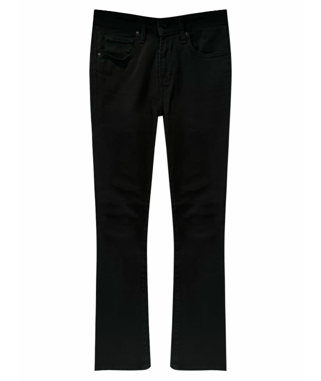 LEVI'S Черные хлопко-полиэстеровые джинсы клеш, фото 1