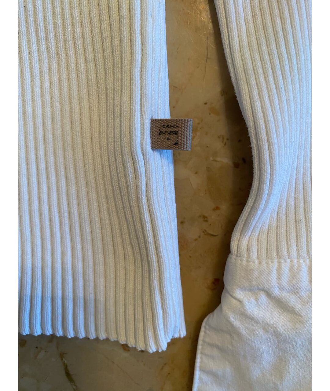 GIANFRANCO FERRE Белая хлопко-эластановая рубашка, фото 4