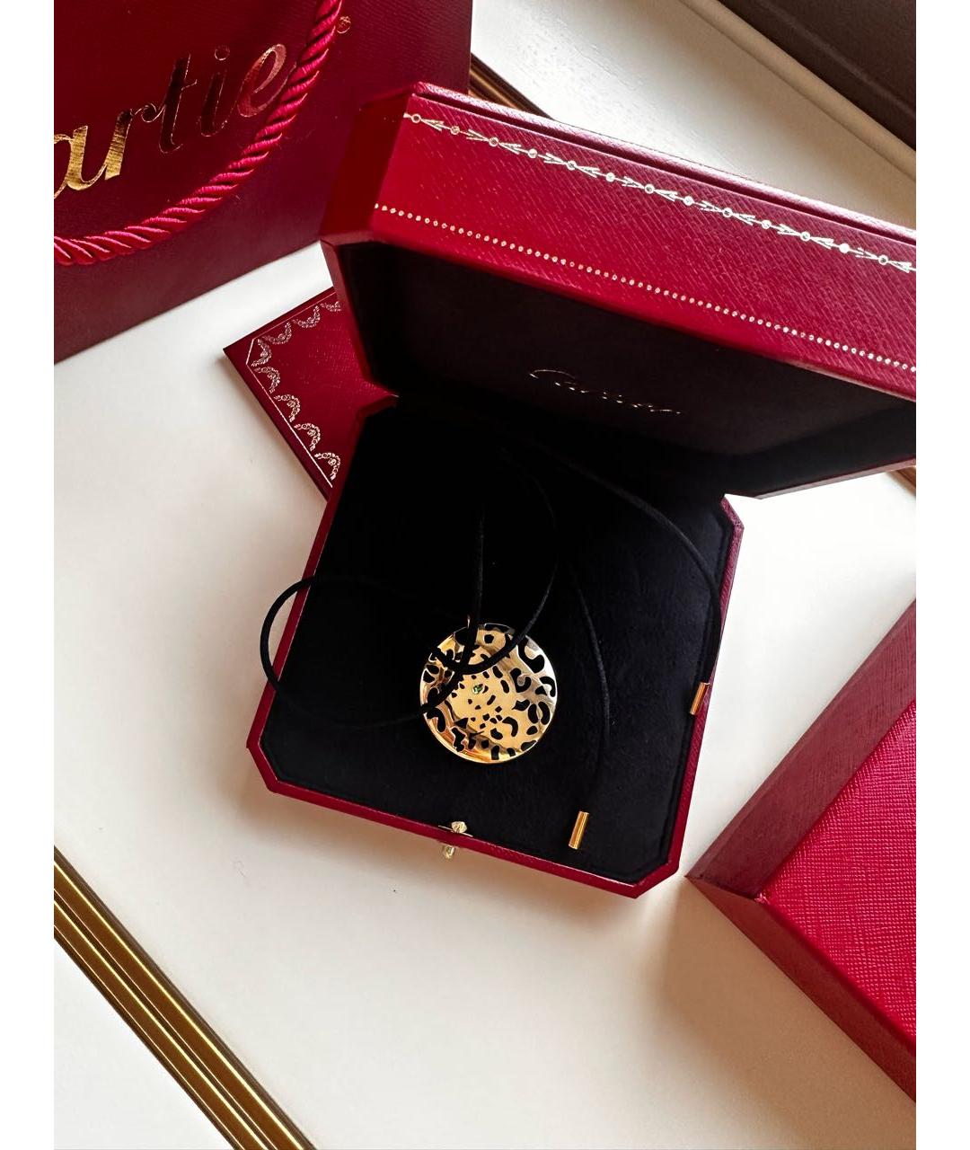 CARTIER Золотой кулон из желтого золота, фото 2