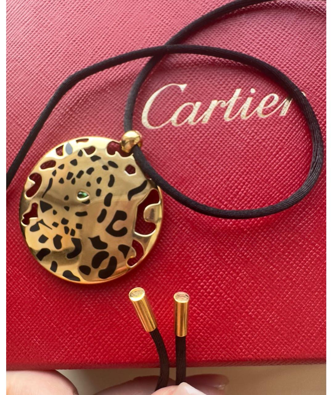 CARTIER Золотой кулон из желтого золота, фото 4