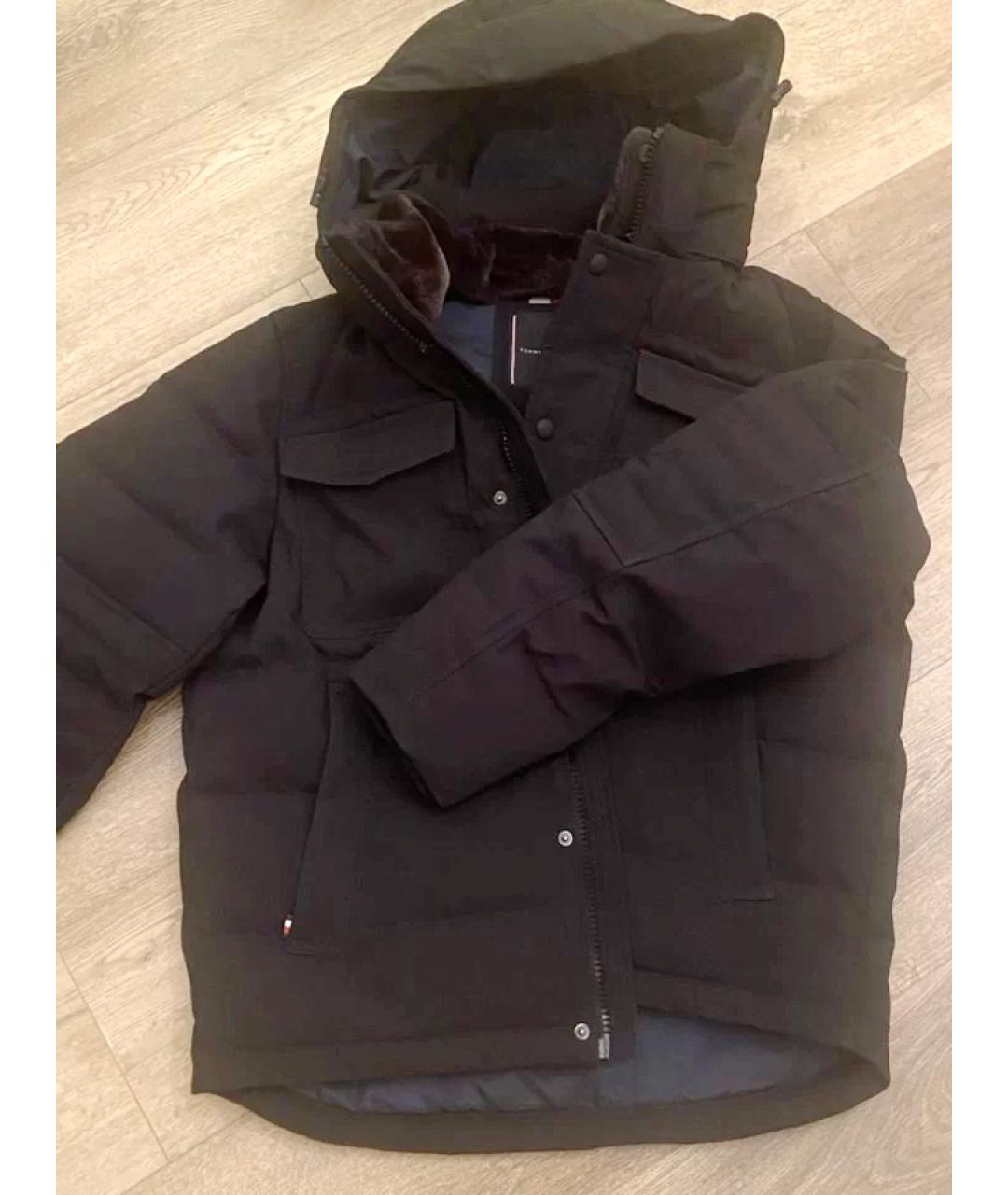 TOMMY HILFIGER Черный пуховик, фото 6