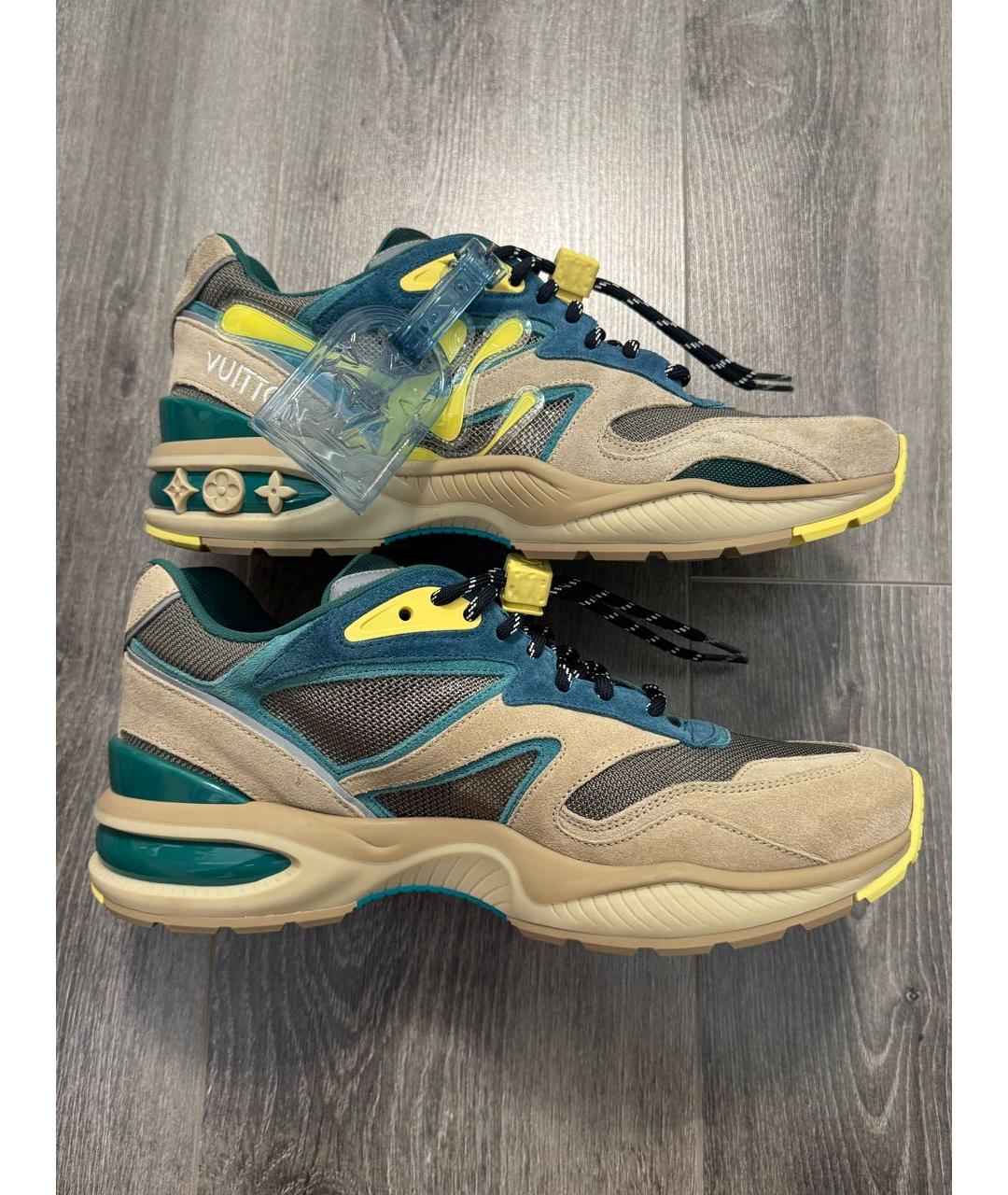 LOUIS VUITTON Мульти замшевые низкие кроссовки / кеды, фото 6