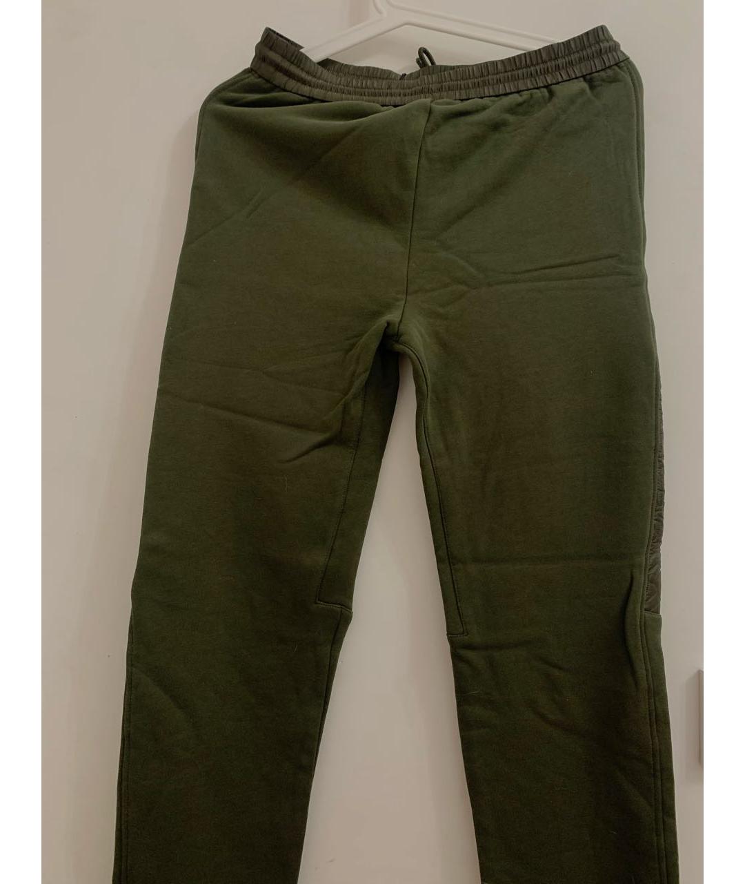 BURBERRY Хаки полиэстеровые брюки и шорты, фото 2