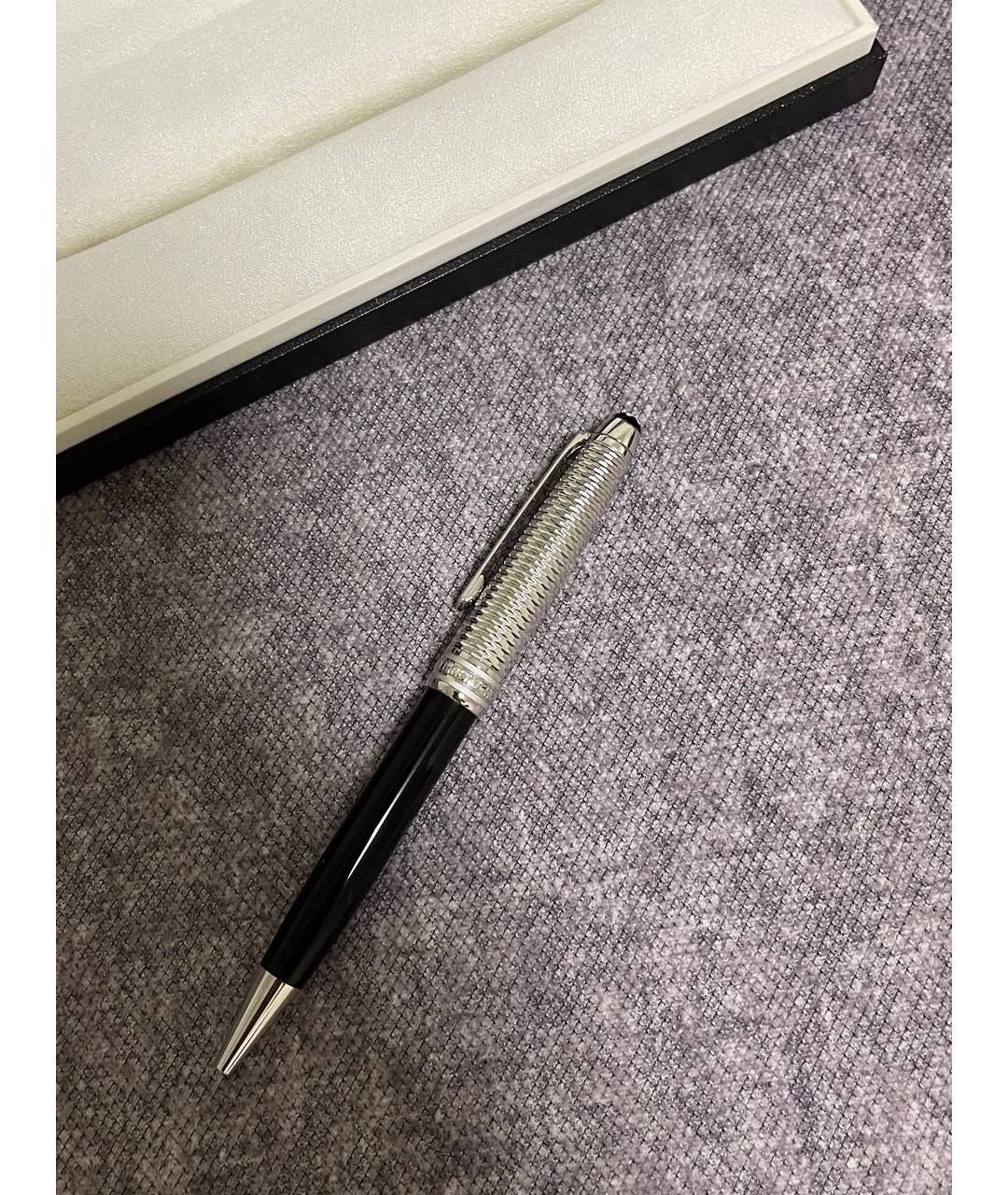 MONTBLANC Серебряная металлическая шариковая ручка, фото 4