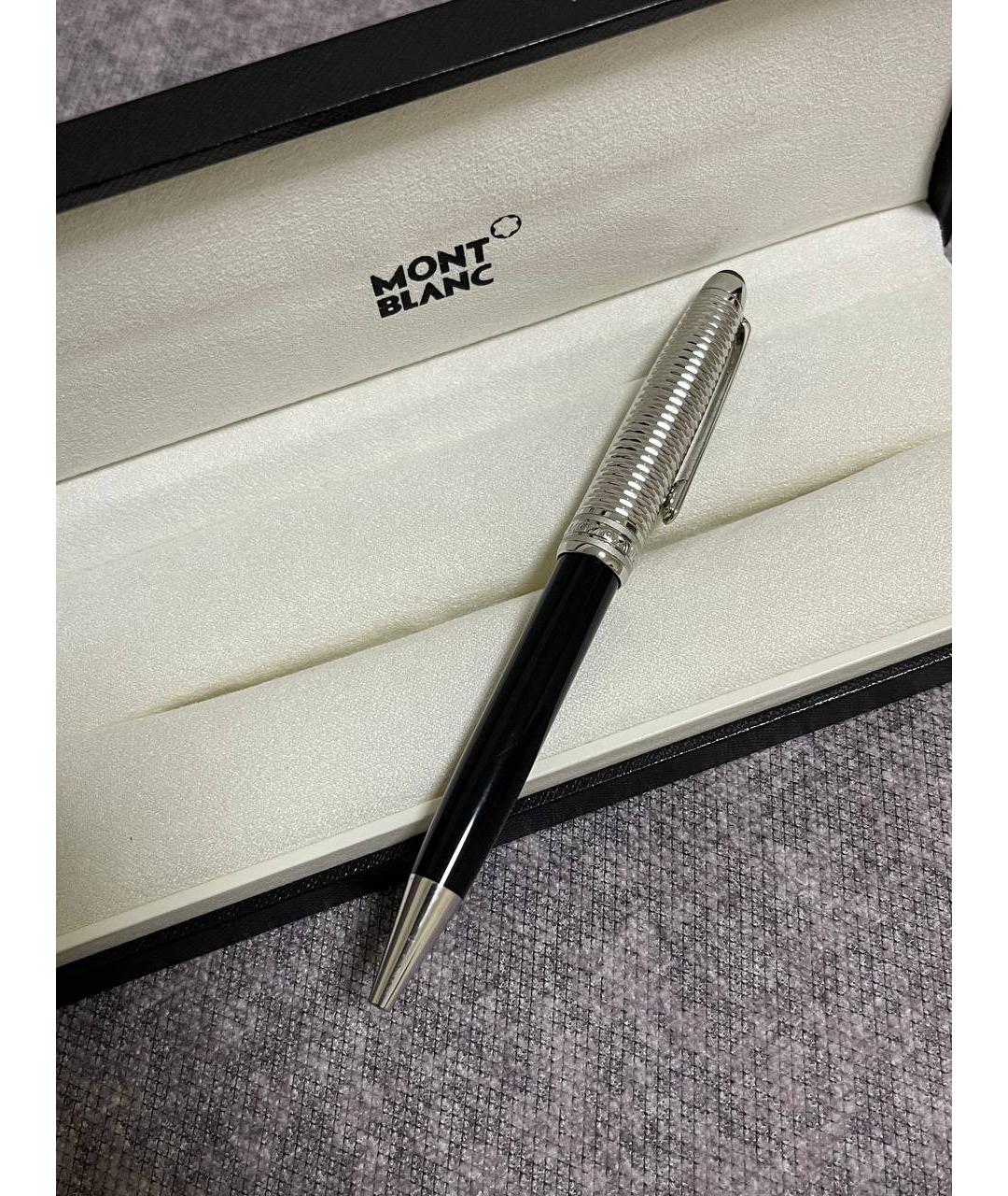 MONTBLANC Серебряная металлическая шариковая ручка, фото 2