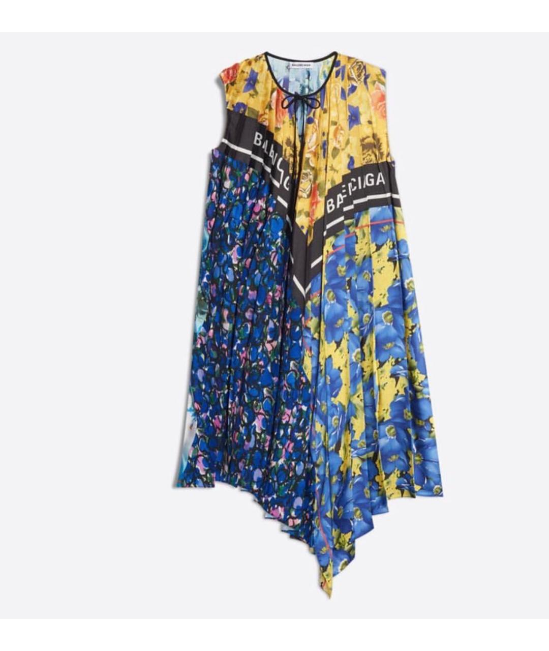 BALENCIAGA Шелковое вечернее платье, фото 5