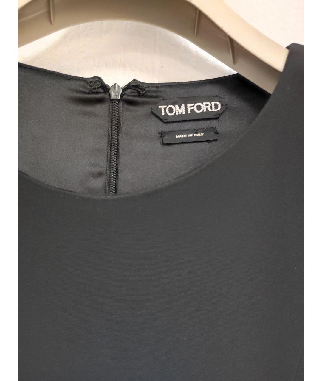 TOM FORD Черное коктейльное платье, фото 3