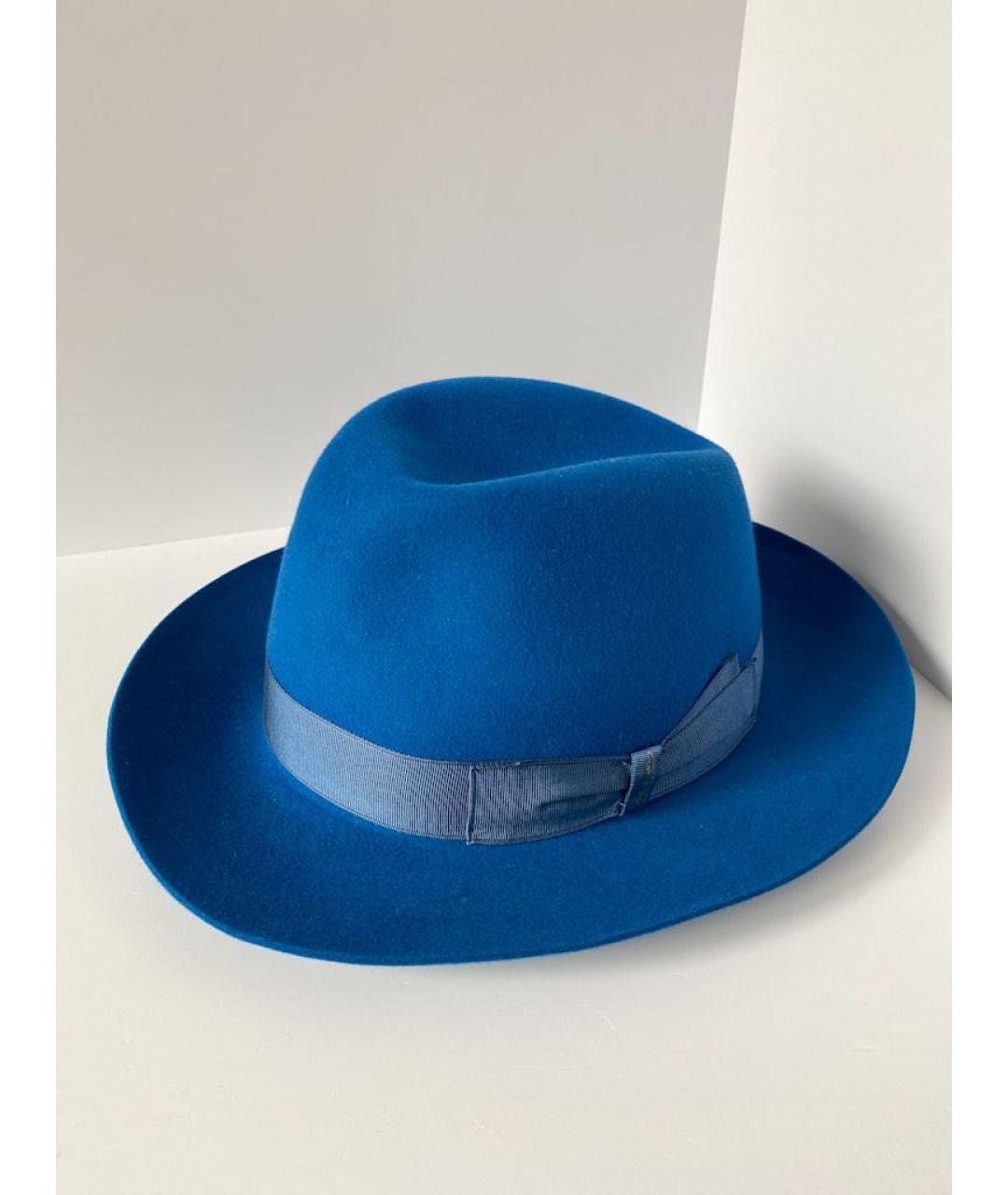 BORSALINO Синяя шляпа, фото 6