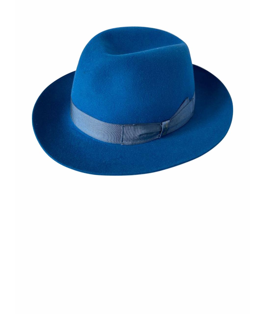 BORSALINO Синяя шляпа, фото 1