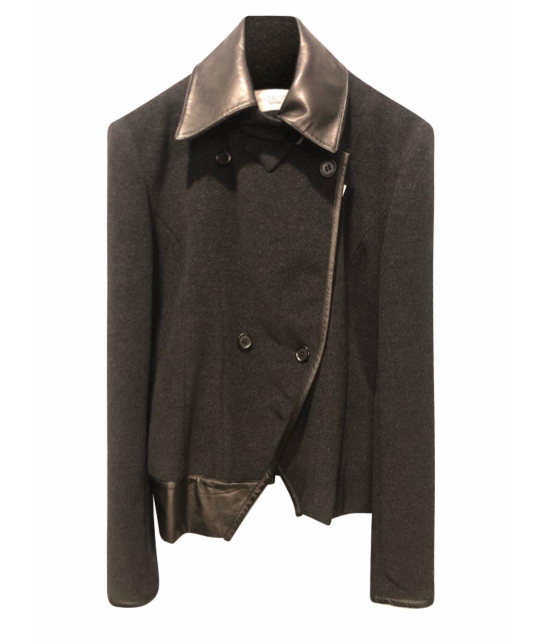 IVAN GRUNDAHL Черный шерстяной жакет/пиджак, фото 1