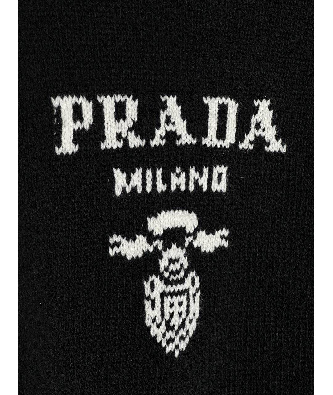 PRADA Черный джемпер / свитер, фото 8