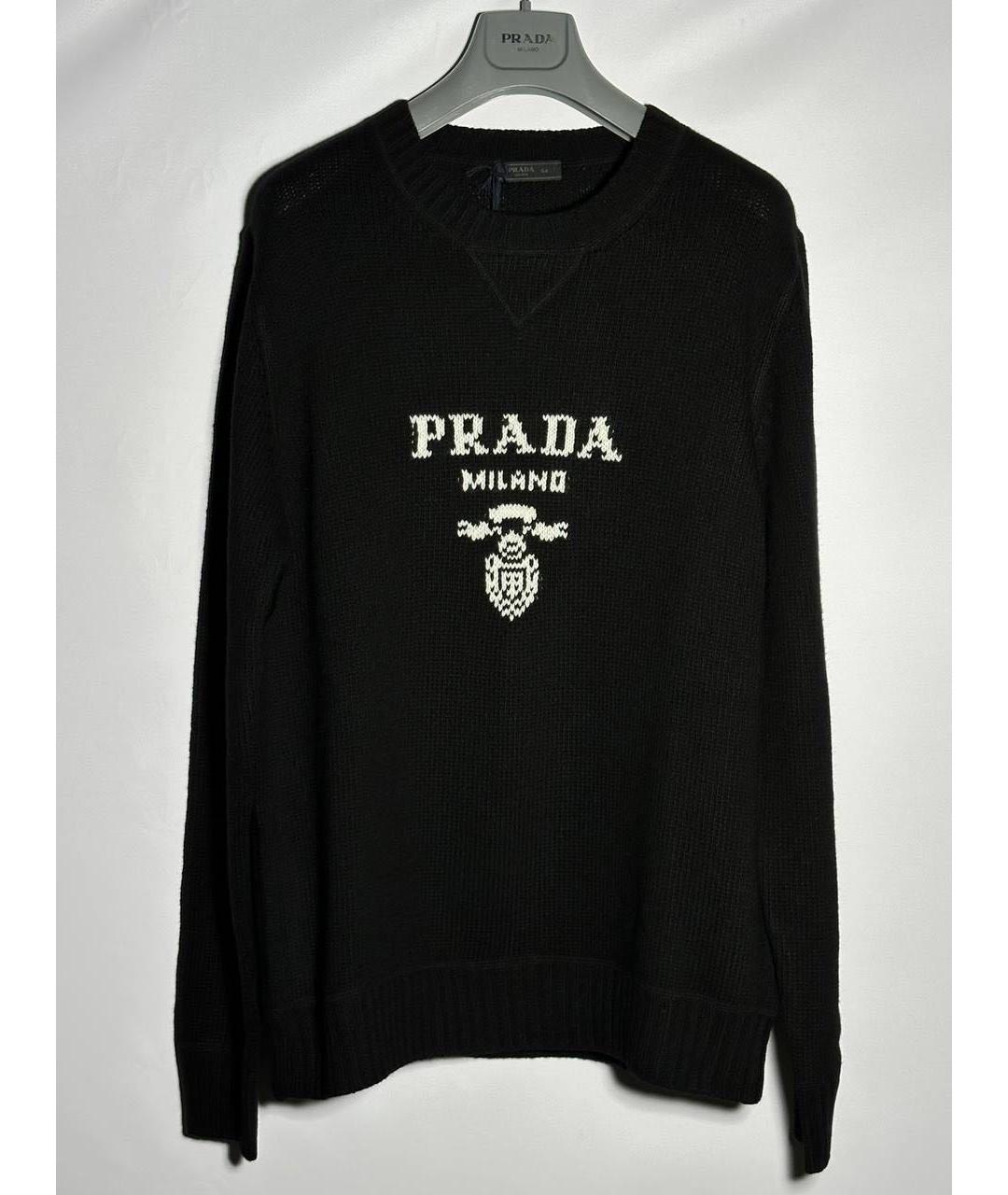 PRADA Черный джемпер / свитер, фото 9