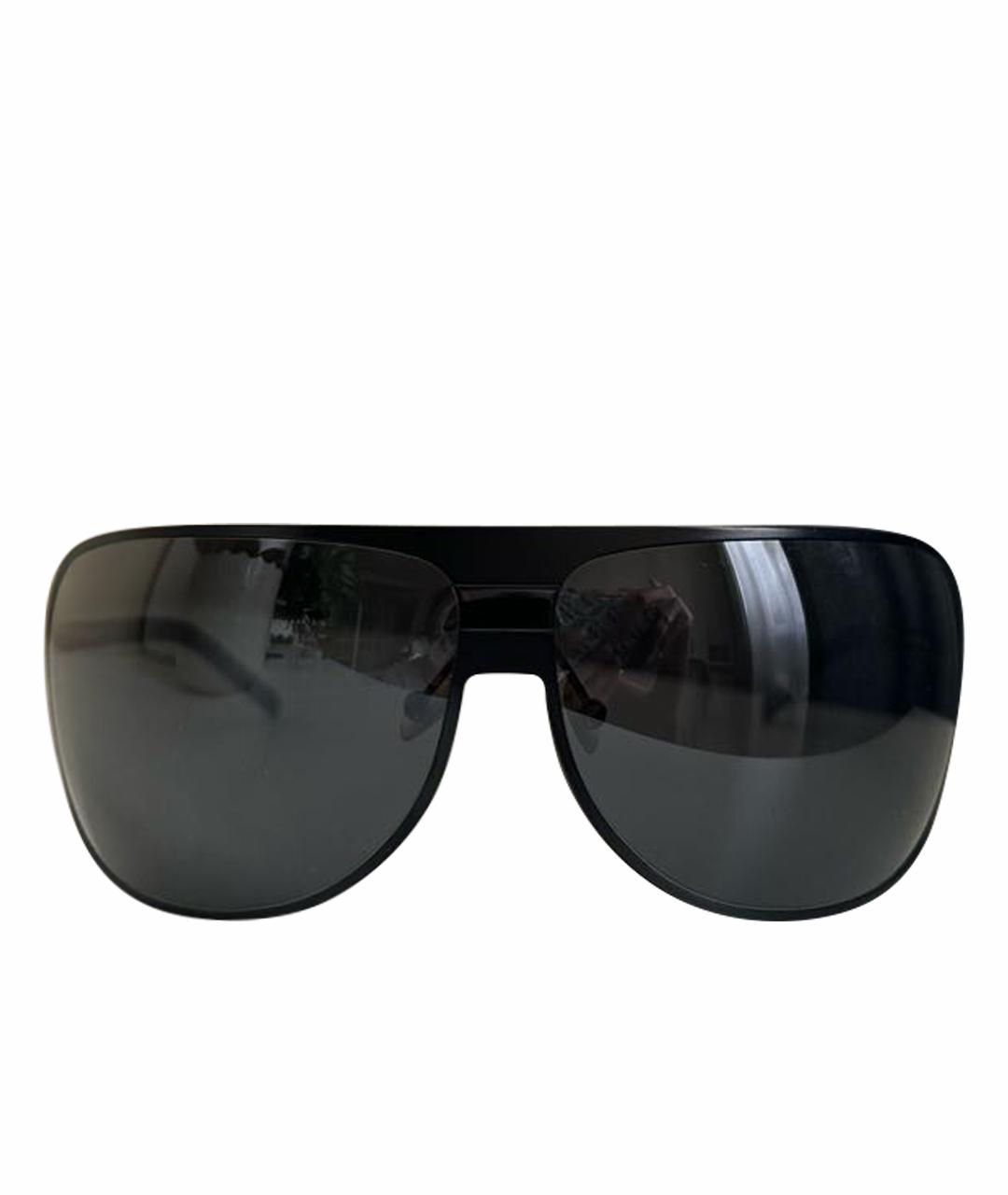 DIOR HOMME Черные металлические солнцезащитные очки, фото 1