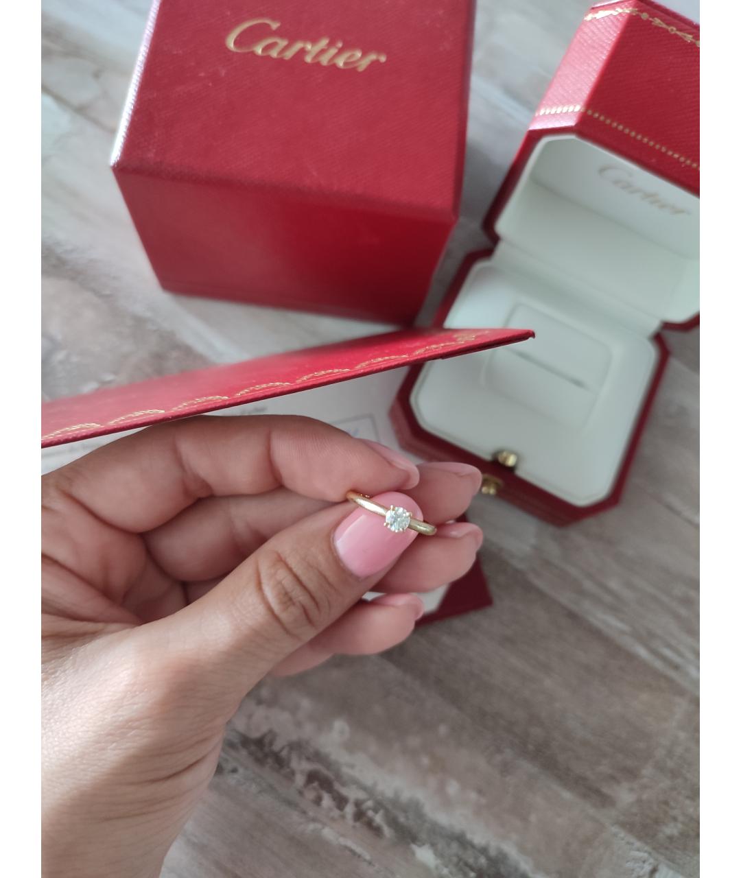 CARTIER Желтое кольцо из желтого золота, фото 3