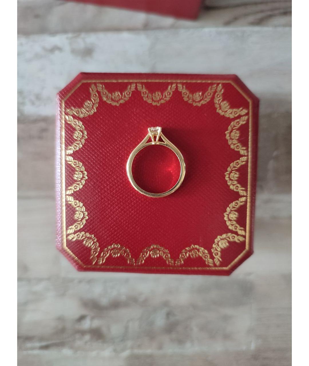 CARTIER Желтое кольцо из желтого золота, фото 5