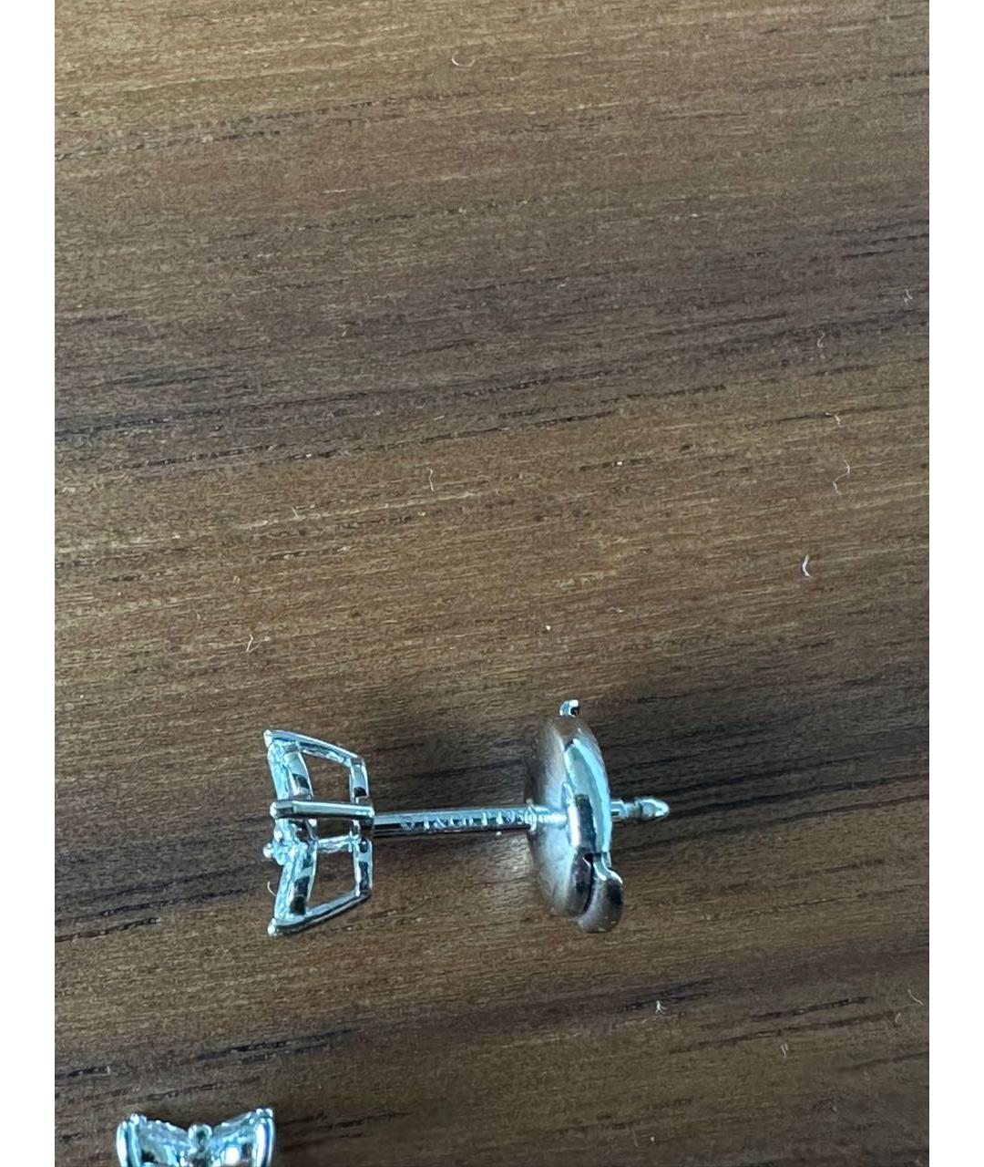 TIFFANY&CO Платиновые серьги, фото 6
