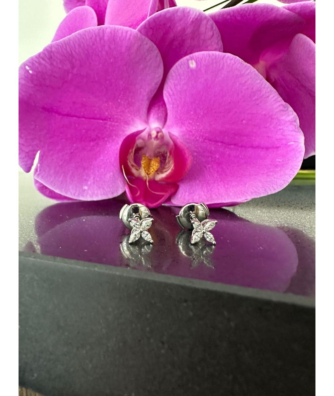 TIFFANY&CO Платиновые серьги, фото 8
