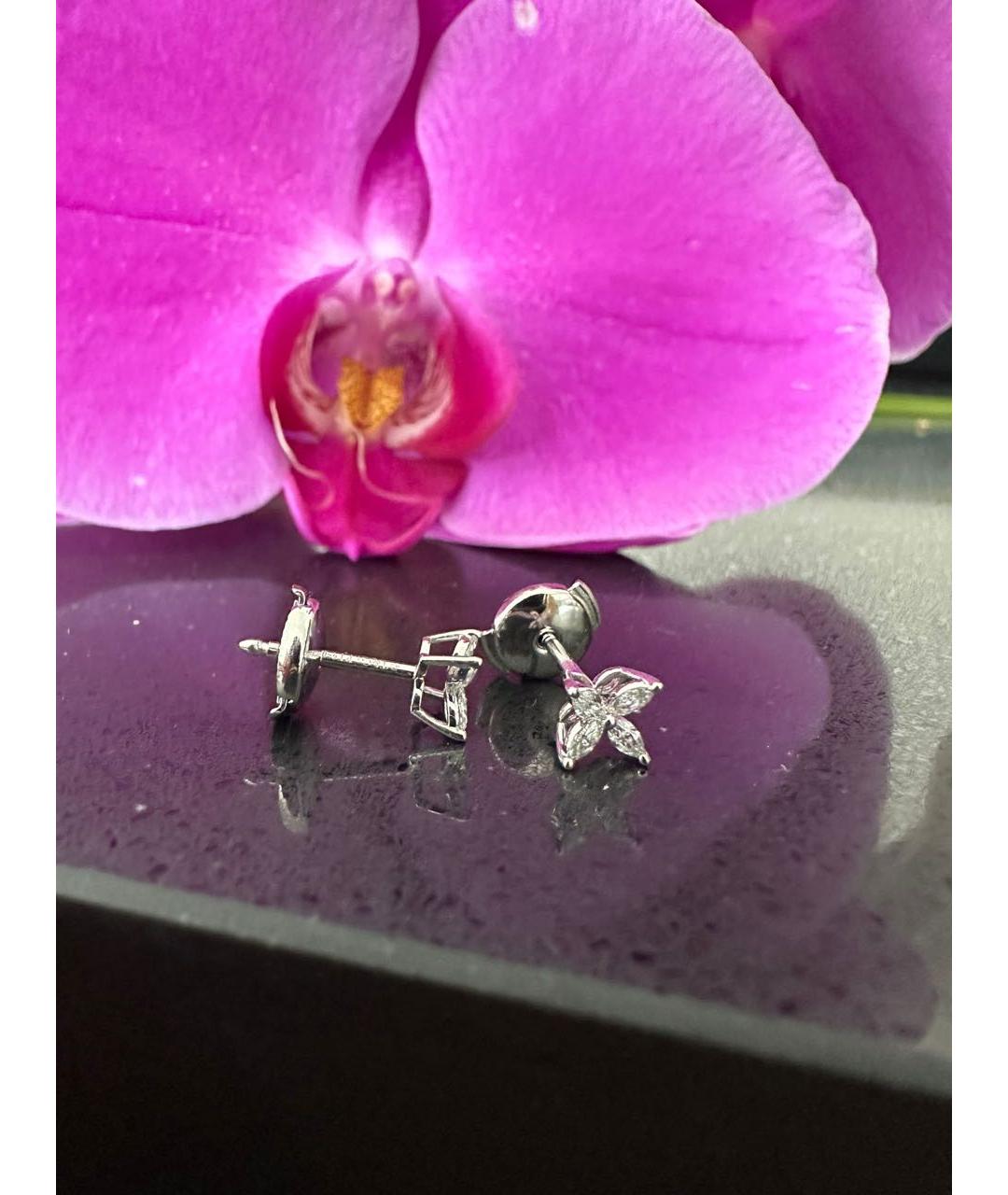 TIFFANY&CO Платиновые серьги, фото 3