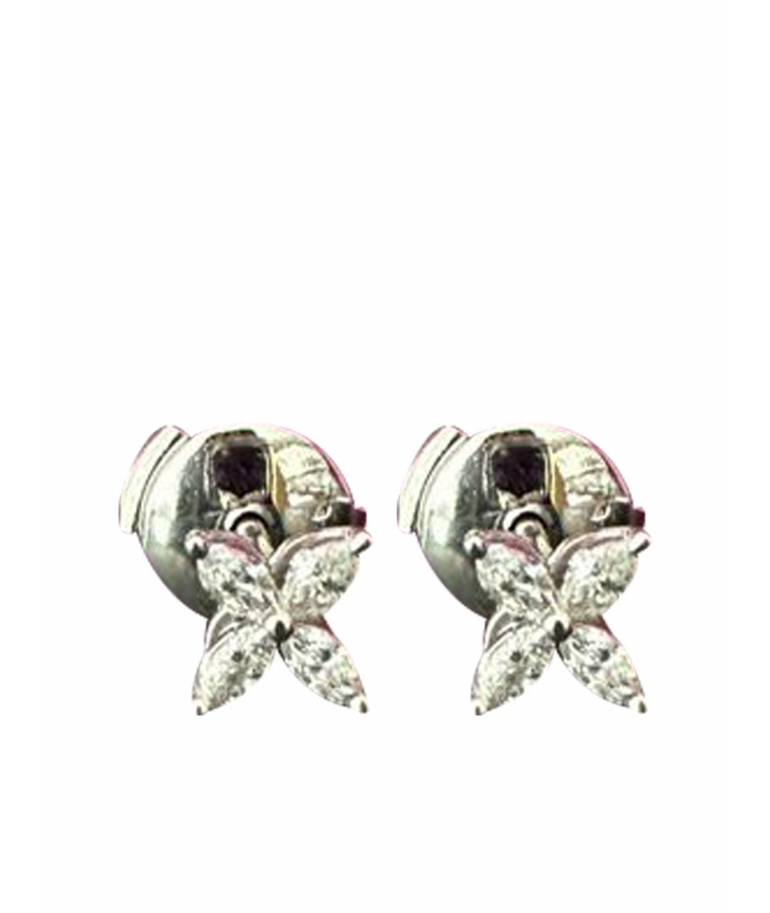 TIFFANY&CO Платиновые серьги, фото 1