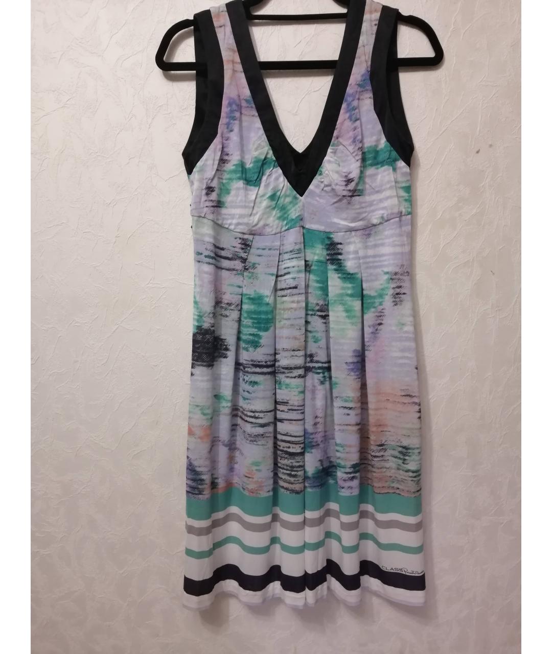 CAVALLI CLASS Мульти вискозный сарафан, фото 4