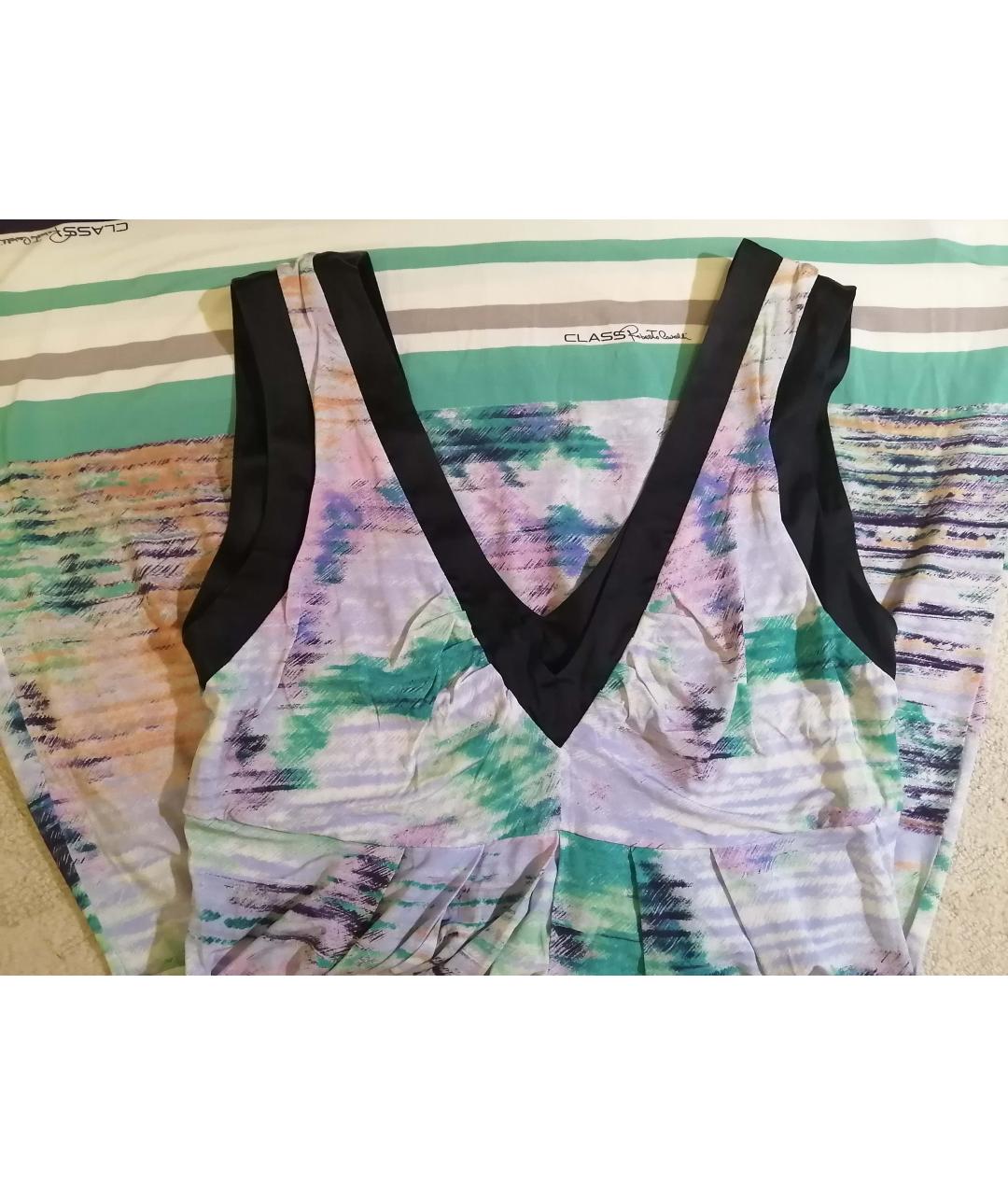 CAVALLI CLASS Мульти вискозный сарафан, фото 6