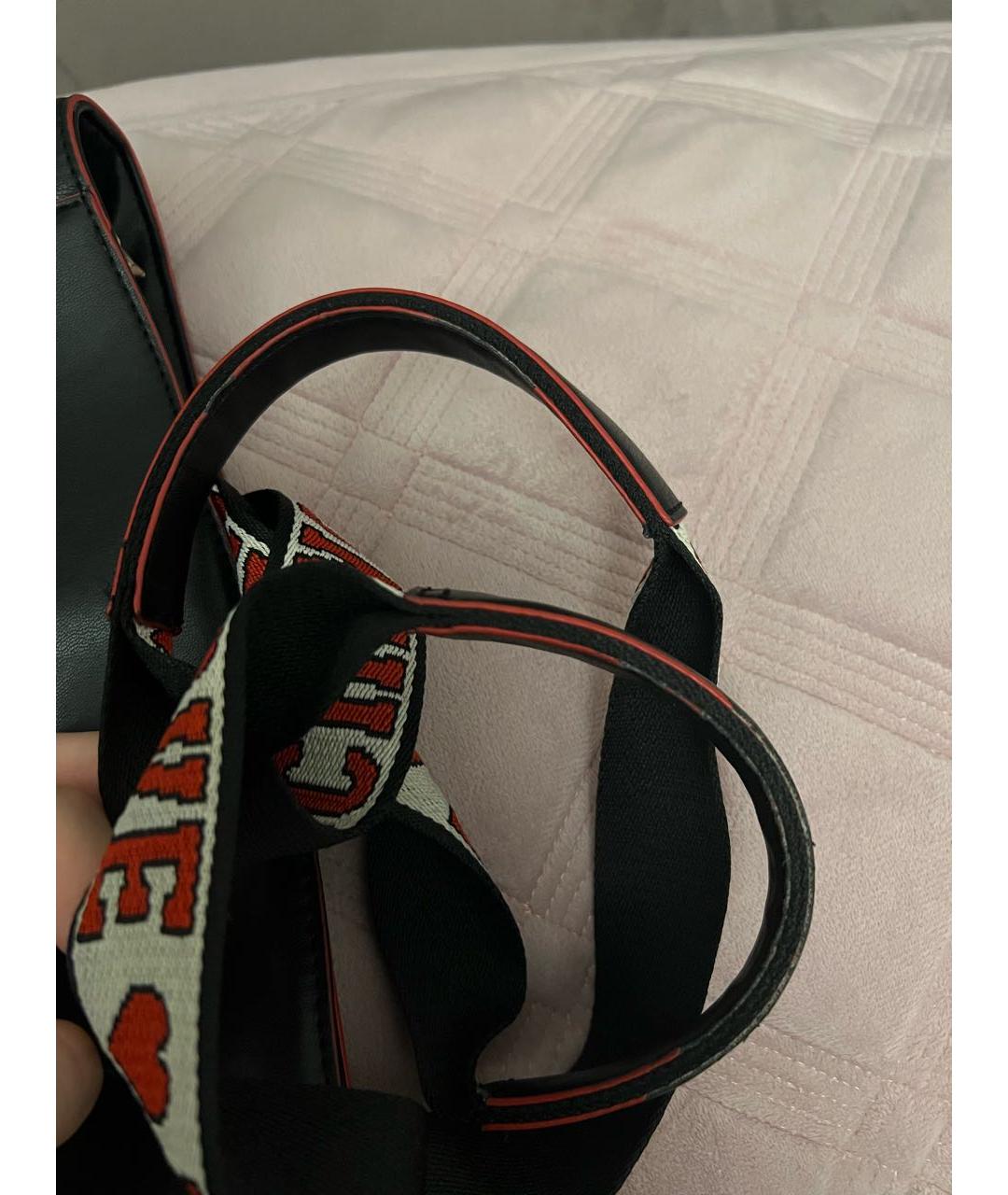 LOVE MOSCHINO Мульти кожаная сумка тоут, фото 5