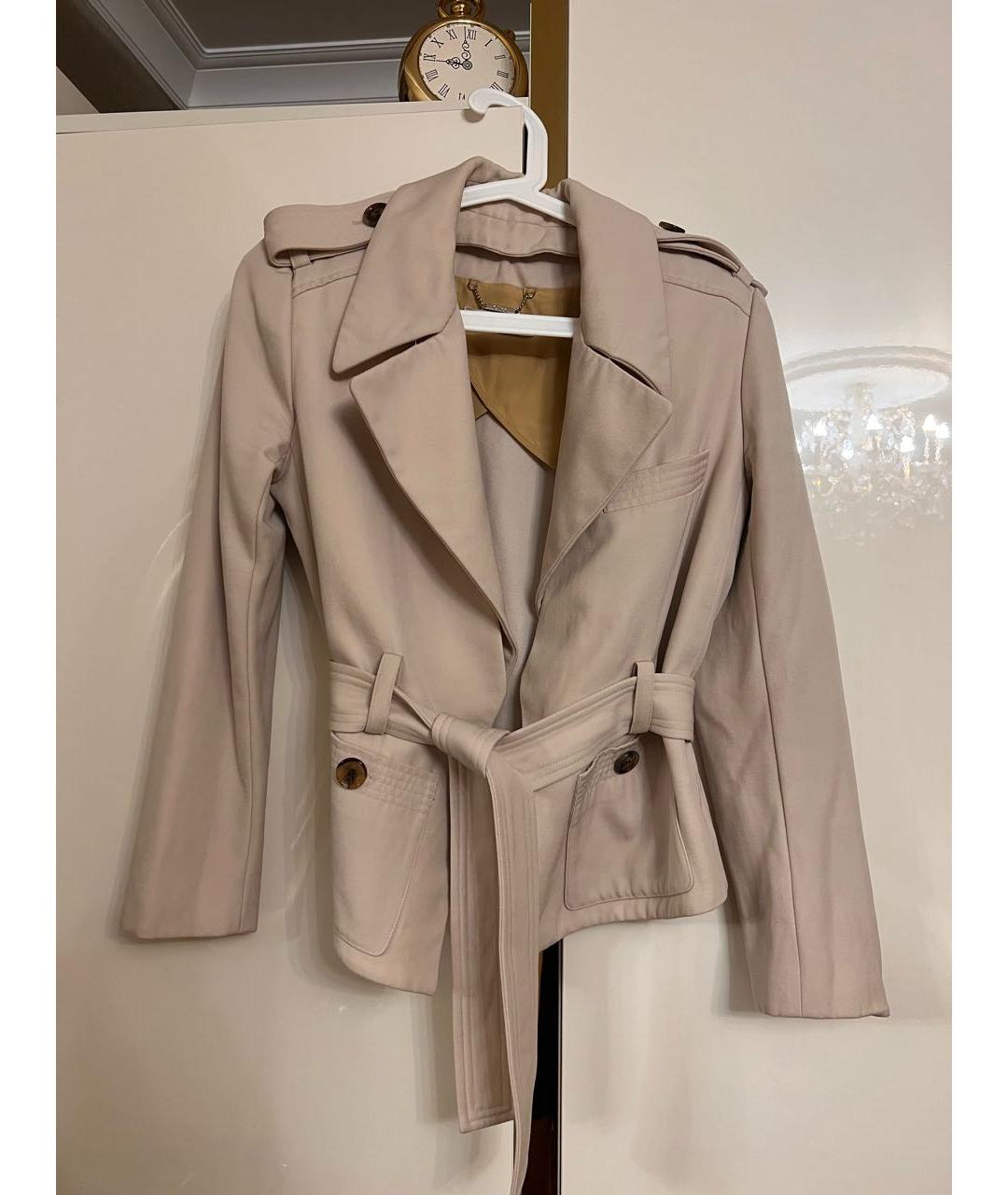 CHLOE Бежевый хлопковый жакет/пиджак, фото 7