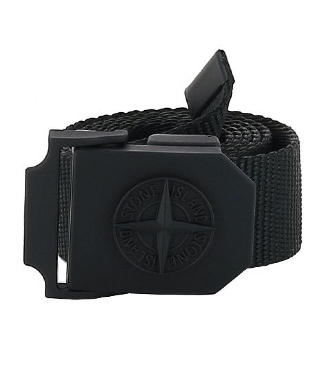 STONE ISLAND Черный ремень, фото 1