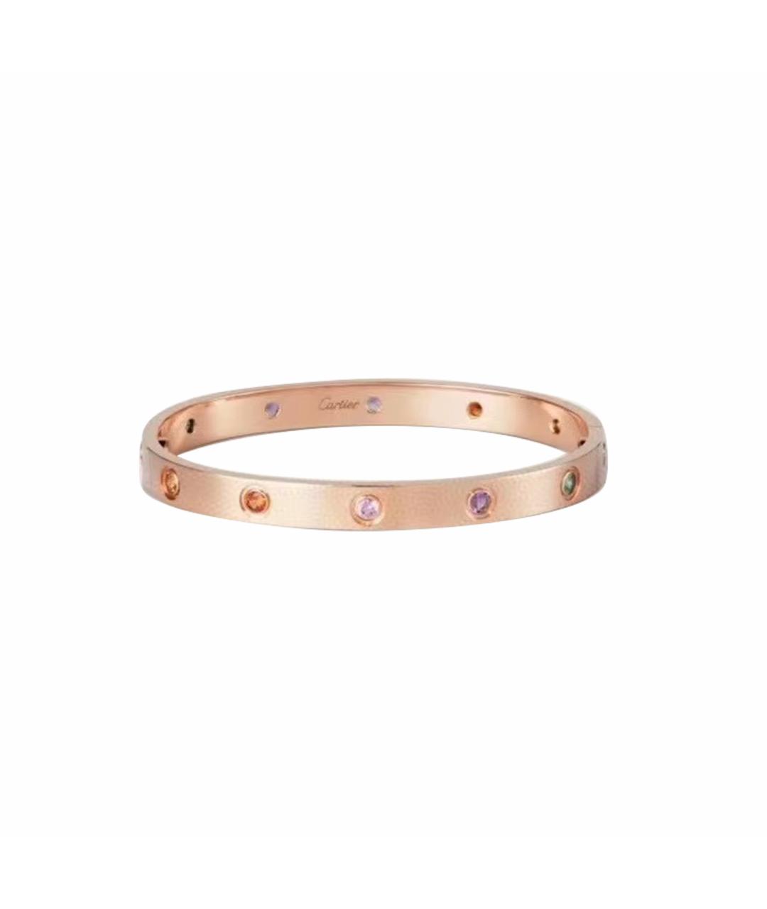 CARTIER Золотой браслет из розового золота, фото 1