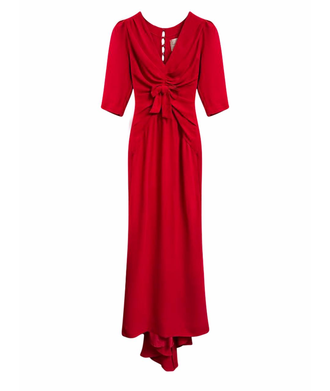 CAROLINA HERRERA Красное вечернее платье, фото 1
