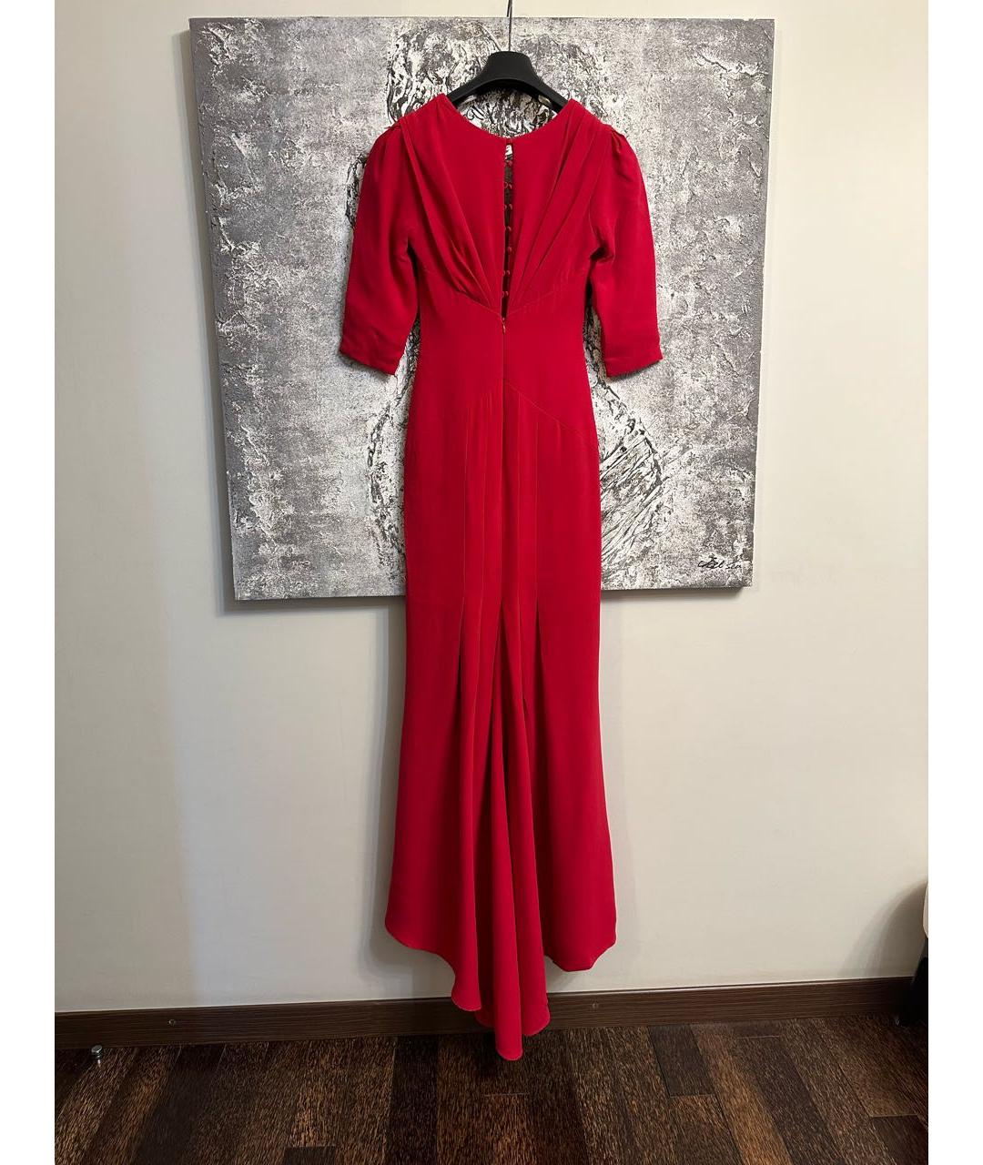 CAROLINA HERRERA Красное вечернее платье, фото 3