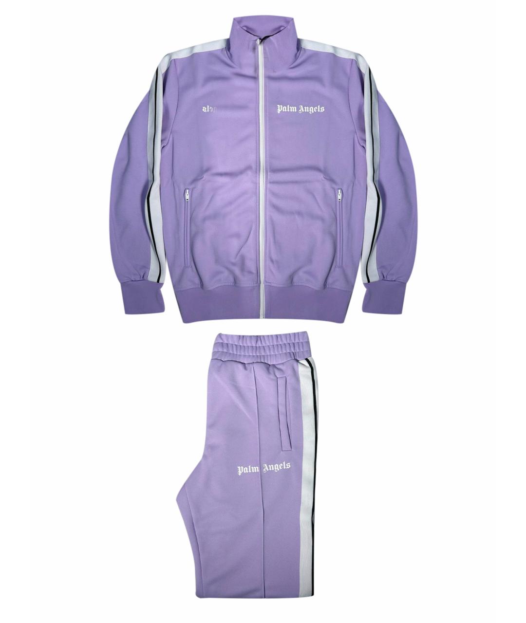 PALM ANGELS Фиолетовый полиэстеровый спортивный костюм, фото 1