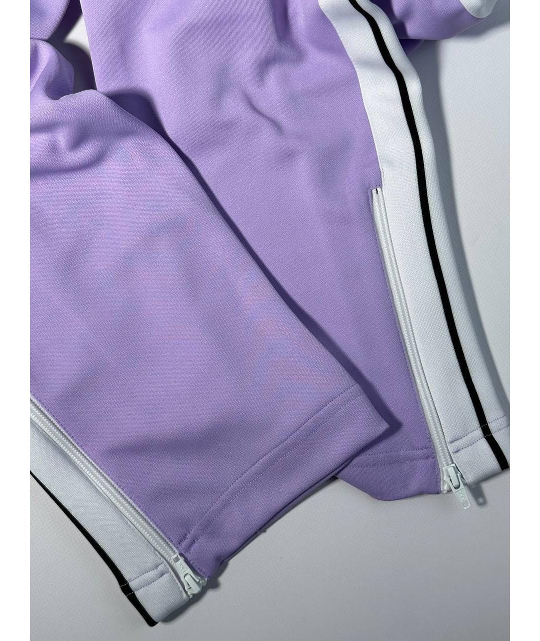 PALM ANGELS Фиолетовый полиэстеровый спортивный костюм, фото 8