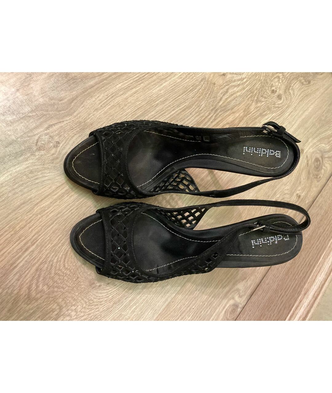 BALDININI Черные замшевые туфли, фото 2