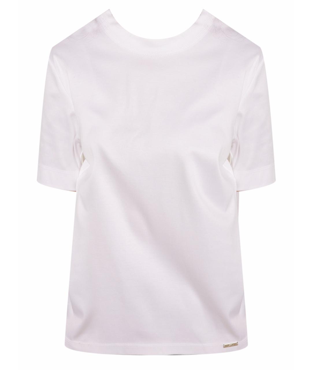 KITON Белая хлопковая футболка, фото 1