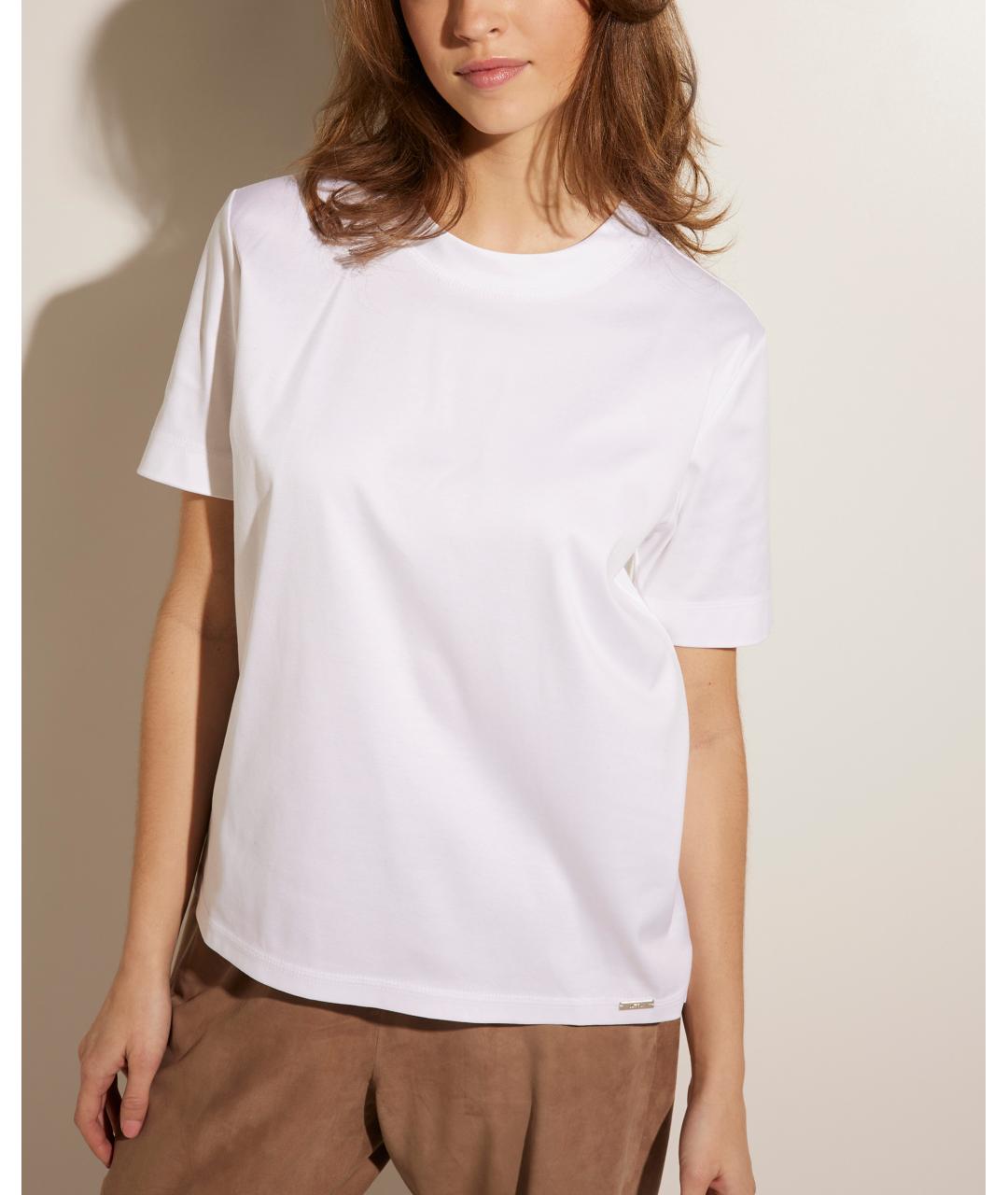 KITON Белая хлопковая футболка, фото 3