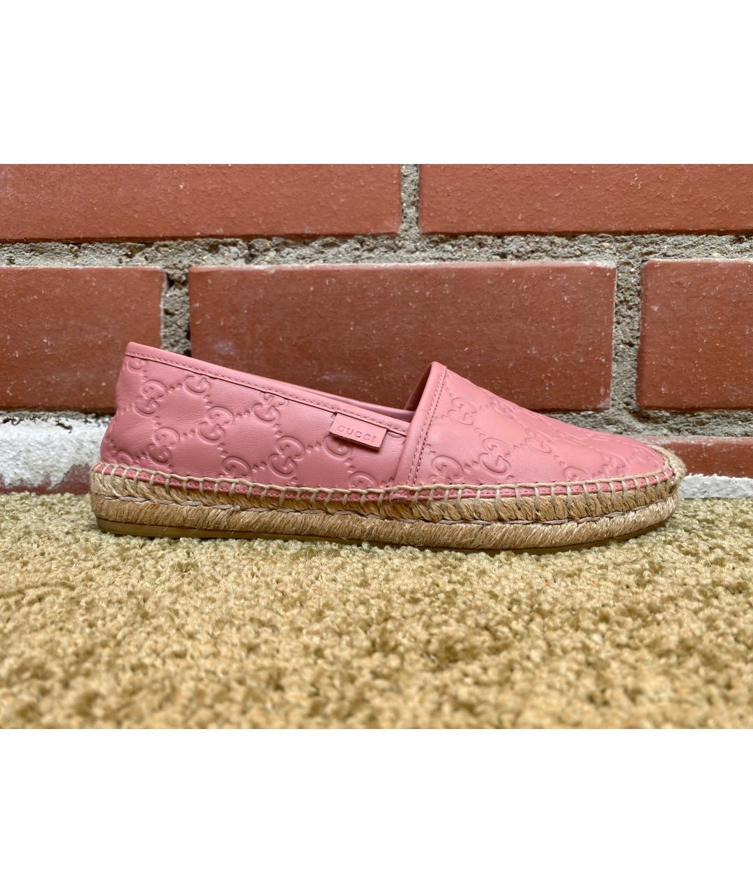 Gucci deals pink espadrilles