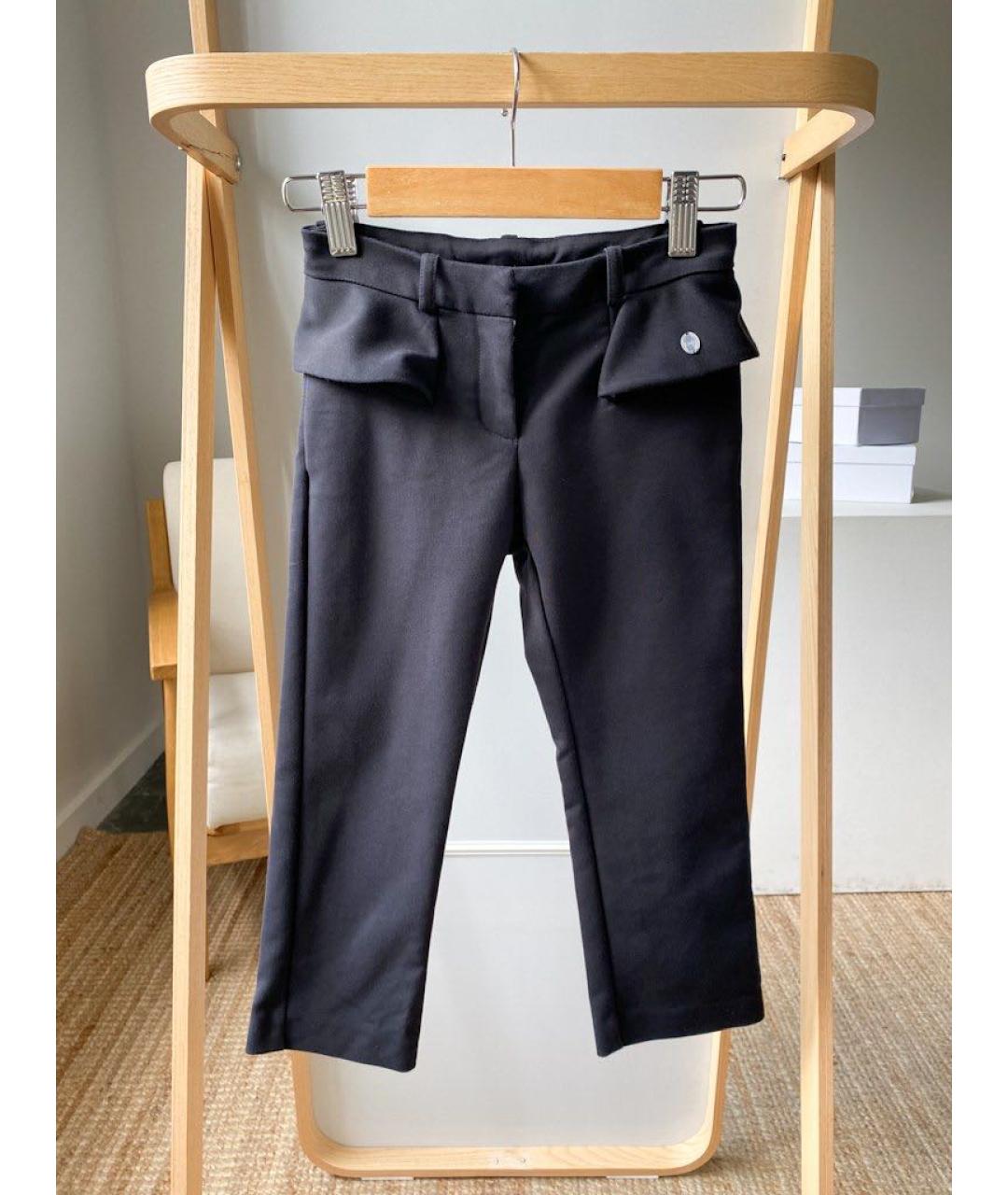 CHRISTIAN DIOR Черные хлопковые брюки и шорты, фото 5